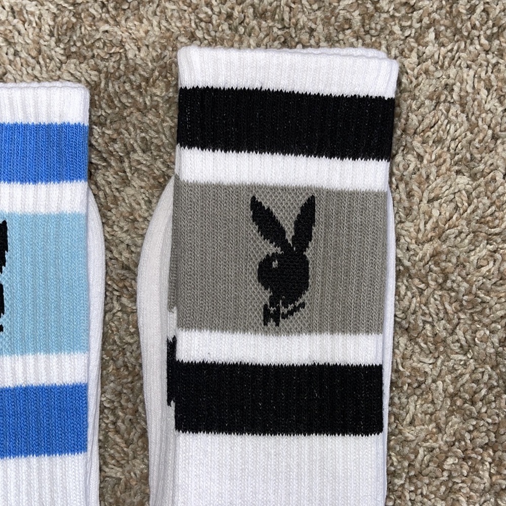 🐇 Playboy Bunny | Iconic Crew Socks - Picture 5 of 7